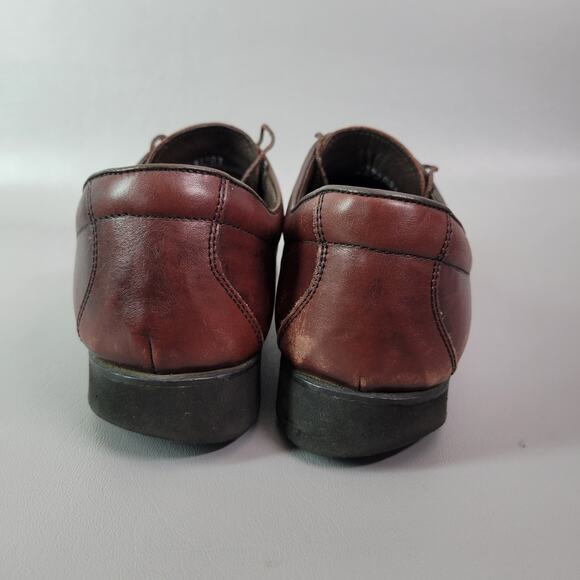 Wright Walker Men’s Oxford Leather Lace Up Shoes Size 11 AA Made In Italy - Picture 14 of 16